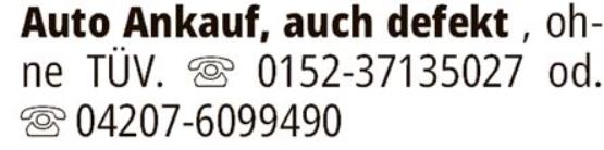 Anzeige