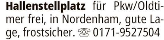 Anzeige