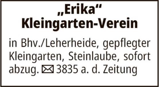Anzeige