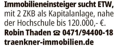 Anzeige