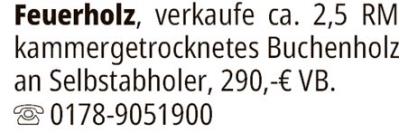 Anzeige