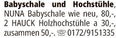 Anzeige