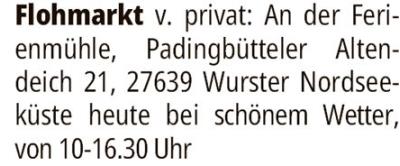 Anzeige