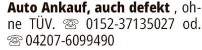 Anzeige